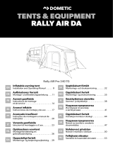 Dometic Rally AIR Pro 240 TG Operativní instrukce