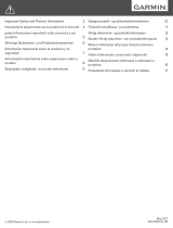 Garmin Afisaj in campul vizual Varia Vision Product notices