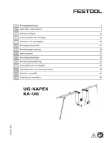 Festool UG-KAPEX Assembly Instructions Manual