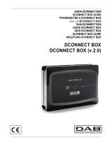 DAB DCONNECT BOX Operativní instrukce