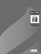 AKO BA-1060 Uživatelský manuál