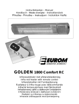 Eurom GOLDEN 1800 Comfort RC Uživatelský manuál