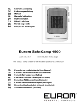 Eurom Safe-Camp 1500 Uživatelský manuál
