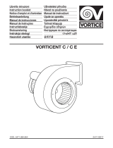 Vortice C 30/4 M E Operativní instrukce