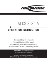 ANSMANN ALCS 2-24 A Operation Instruction Manual