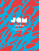JAM Live True HX-EP900 BKB Návod k obsluze