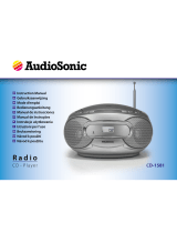 AudioSonic CD-1580 Uživatelský manuál