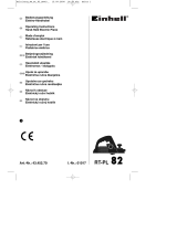 EINHELL RT-PL 82 Operating Instructions Manual