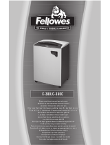 Fellowes POWERSHED C-380 Uživatelský manuál