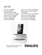 Philips DS1100/37 Uživatelský manuál