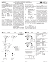 Asco Series WPIS WSIS Solenoid M12 Low Power Uživatelský manuál