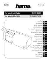 Hama DR200BT Portable Digital Radio Uživatelská příručka