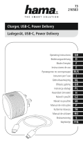 Hama 210584 Charger, USB-C, PD/ QC 3.0, 2.0 Návod k obsluze