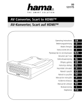 Hama 00121775 Návod k obsluze