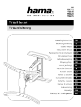 Hama 00118675 TV Wall Bracket Návod k obsluze