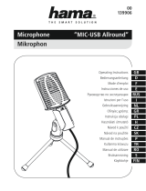 Hama MIC-USB Allround Návod k obsluze