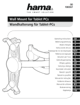 Hama Wall Mount for Tablet PCs Návod k obsluze
