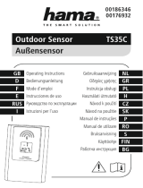 Hama 00186346 TS35C Outdoor Sensor Návod k obsluze