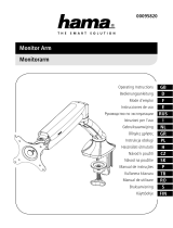 Hama 00095820 Full Motion Monitor Arm Návod k obsluze