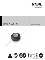 STIHL DuroCut mowing head 5-2 Uživatelský manuál