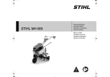 STIHL MH 600 Uživatelský manuál