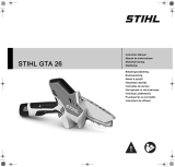 STIHL GTA 26 Uživatelský manuál