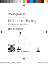 Nedis LOCKBLGB20BU Uživatelská příručka