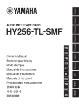 Yamaha HY256 Návod k obsluze