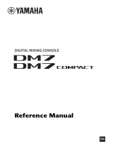 Yamaha DM7 Referenční příručku