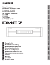 Yamaha DME7 instalační příručka