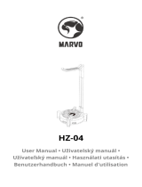 Marvo HZ-04 RGB Permium Headset Stand Uživatelský manuál