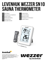 Levenhuk Wezzer SN10 Sauna Thermometer Uživatelský manuál