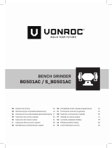 Vonroc BG501AC Bench Grinder Operativní instrukce