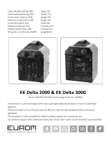 Eurom EK Delta 2000 Návod k obsluze