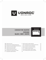 Vonroc CH515AC Convector Heater Uživatelský manuál