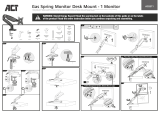 ACT AC8311 Gas Spring Monitor Desk Mount instalační příručka