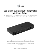 i-tec C31 USB-C Dual Display Power Station Uživatelská příručka