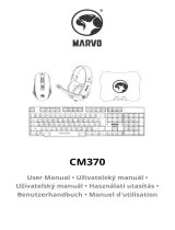 Marvo CM370 4 In-1 Gaming Starter Kit Uživatelský manuál