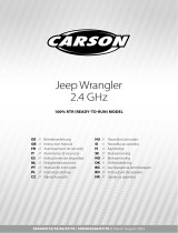 Carson 500404226 Jeep Wrangler 2.4GHz RTR Uživatelský manuál