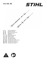 STIHL HLA 66 Cordless Hedge Trimmer Uživatelský manuál