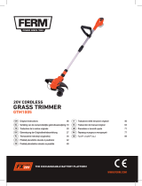 Ferm GTM1005 20V Cordless Grass Trimmer Operativní instrukce