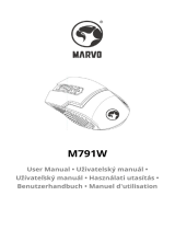 Marvo M791W Dual Mode Gaming Mouse Uživatelský manuál