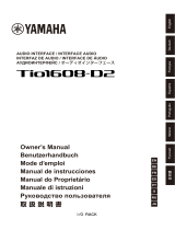Yamaha Tio1608 Návod k obsluze