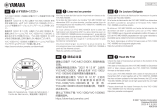 Yamaha YVC-MIC1000EX Důležitá informace