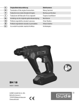 Güde BH 18 Rotary Hammer Uživatelský manuál