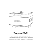 ZEAPON PS-E1 PONS Motorized Pan Head Uživatelský manuál