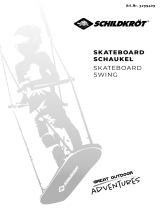 Schildkröt Schommelzitje "Skateboard Swing" Uživatelský manuál