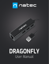 Natec DRAGONFLY Functional Adapter Hub Uživatelský manuál