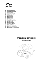 Pontec 300i/300iL/300 Pondo Compact Fountain Pump Operativní instrukce