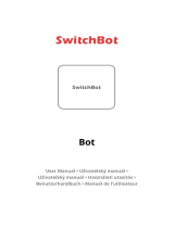 SwitchBot Bot Iconic Button Presser Uživatelský manuál